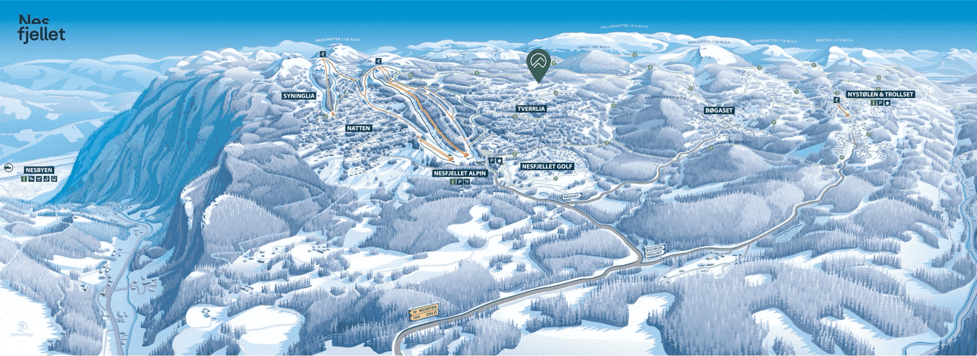 Nesfjellet Reinzkart Nesfjellet